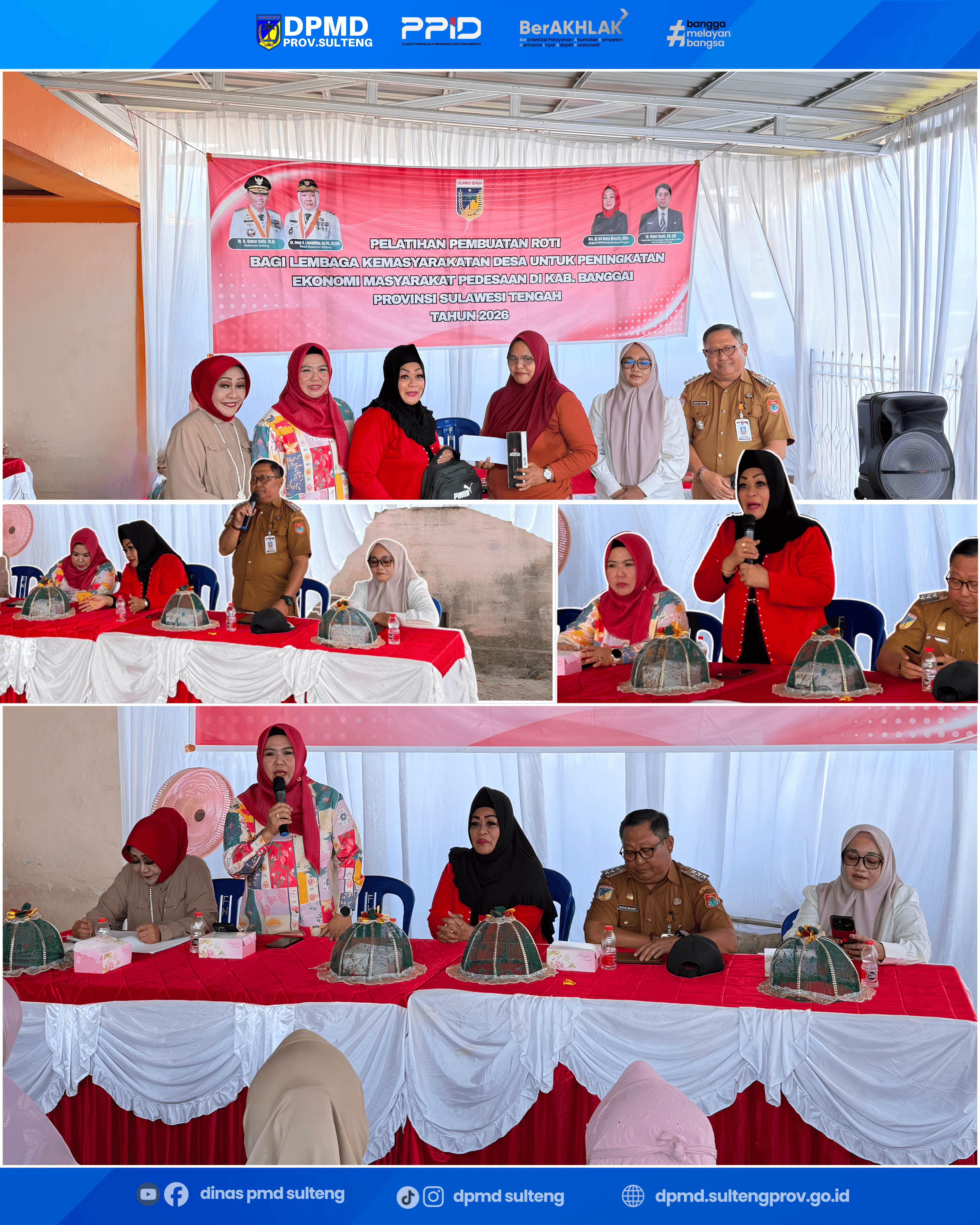 Pelatihan Pembuatan Roti Bagi Lembaga Kemasyarakatan Desa (LKD) Tahun 2026